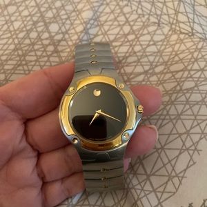 Men’s vintage Movado watch.